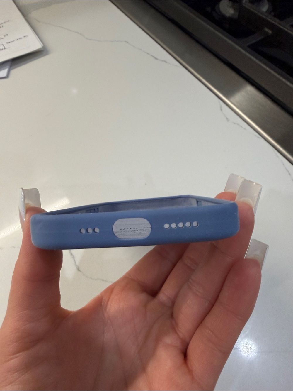 Apple iPhone 15 Pro Silicone Case - winter Blue - Picture 3 of 6